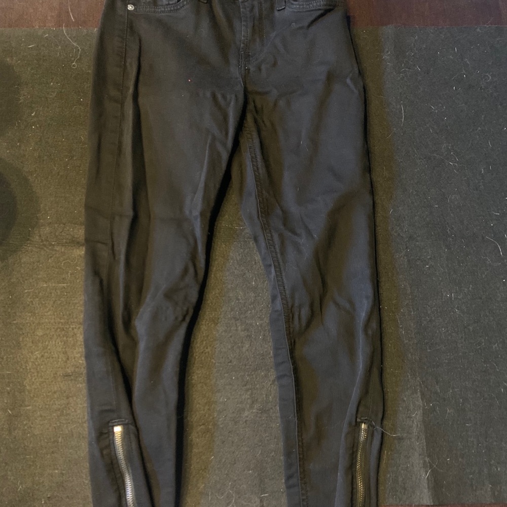 7 for all Mankind Black Jeans